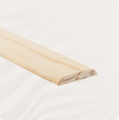 Cubrejunta Chaflan Pino